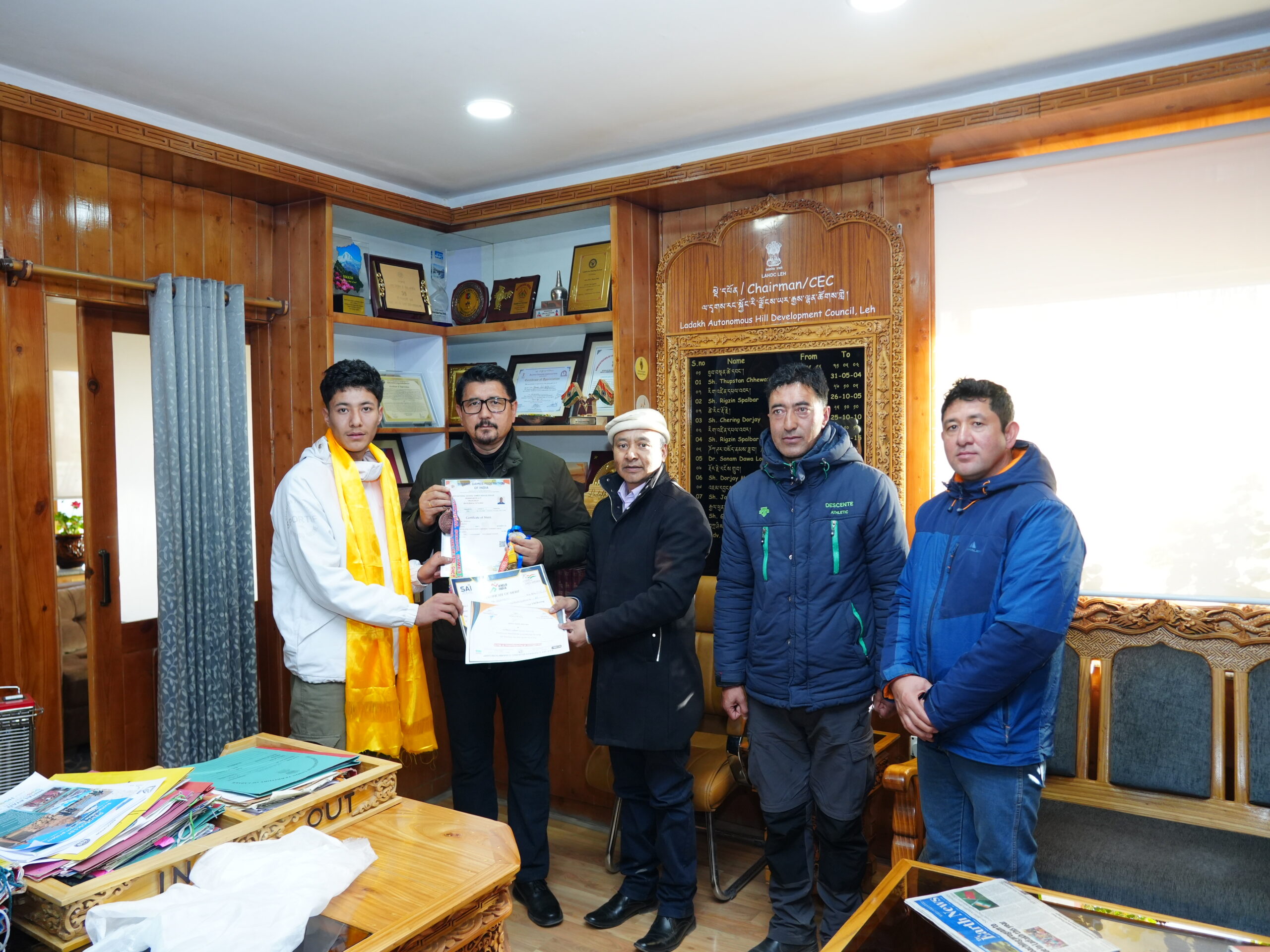 CEC Congratulates Dilshad Ali for His Achievements in Boxing – The News